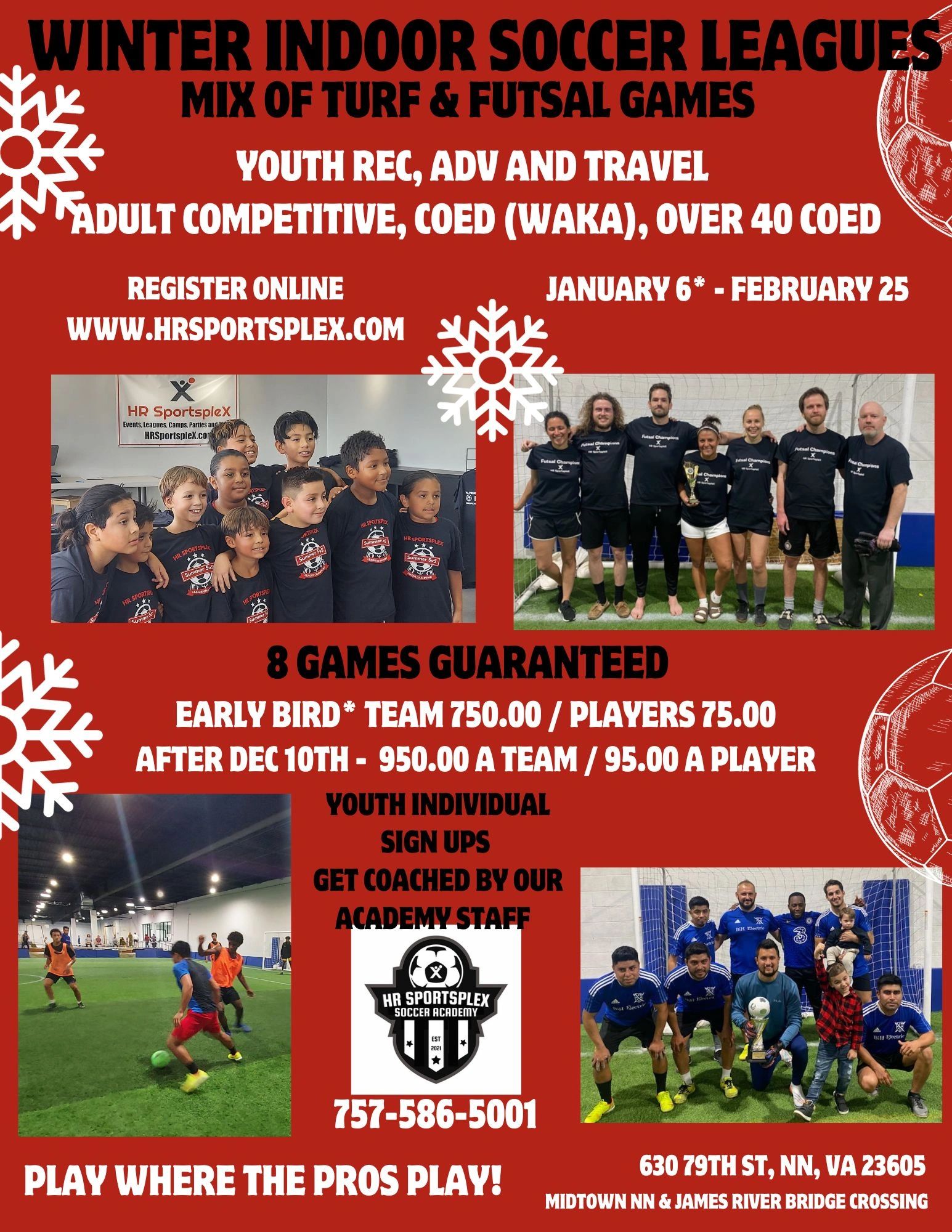 HR SportspleX in Newport News, Virginia